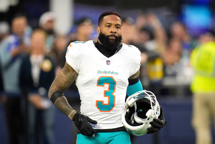 Receiver Odell Beckham Jr. works out for the New York Giants, AP source says